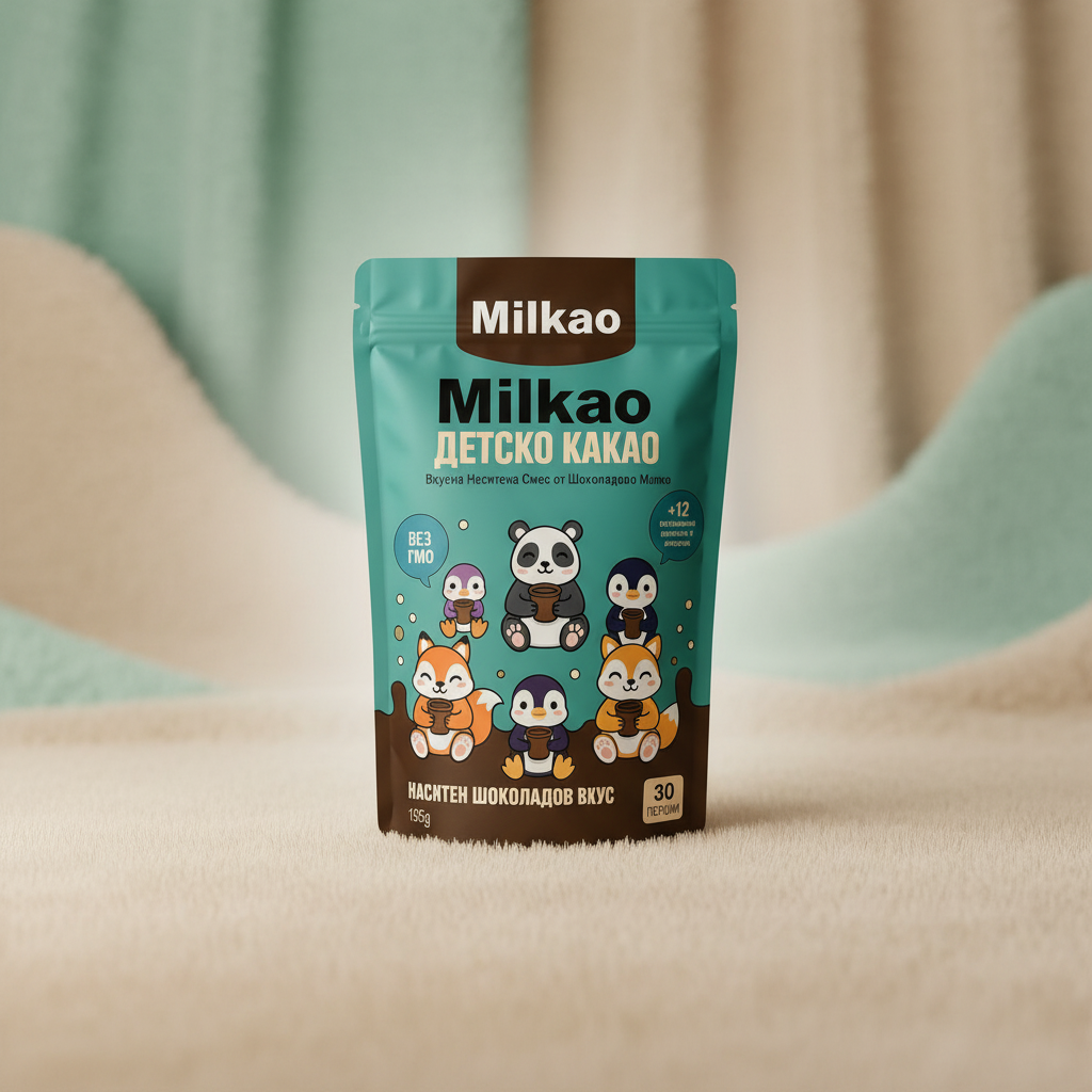 Milkao-Мляко с какао с витамини!