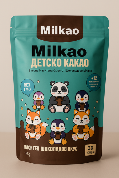 Milkao-Мляко с какао с витамини!