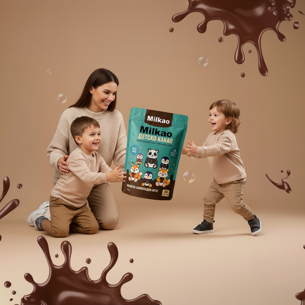 Milkao-Мляко с какао с витамини!